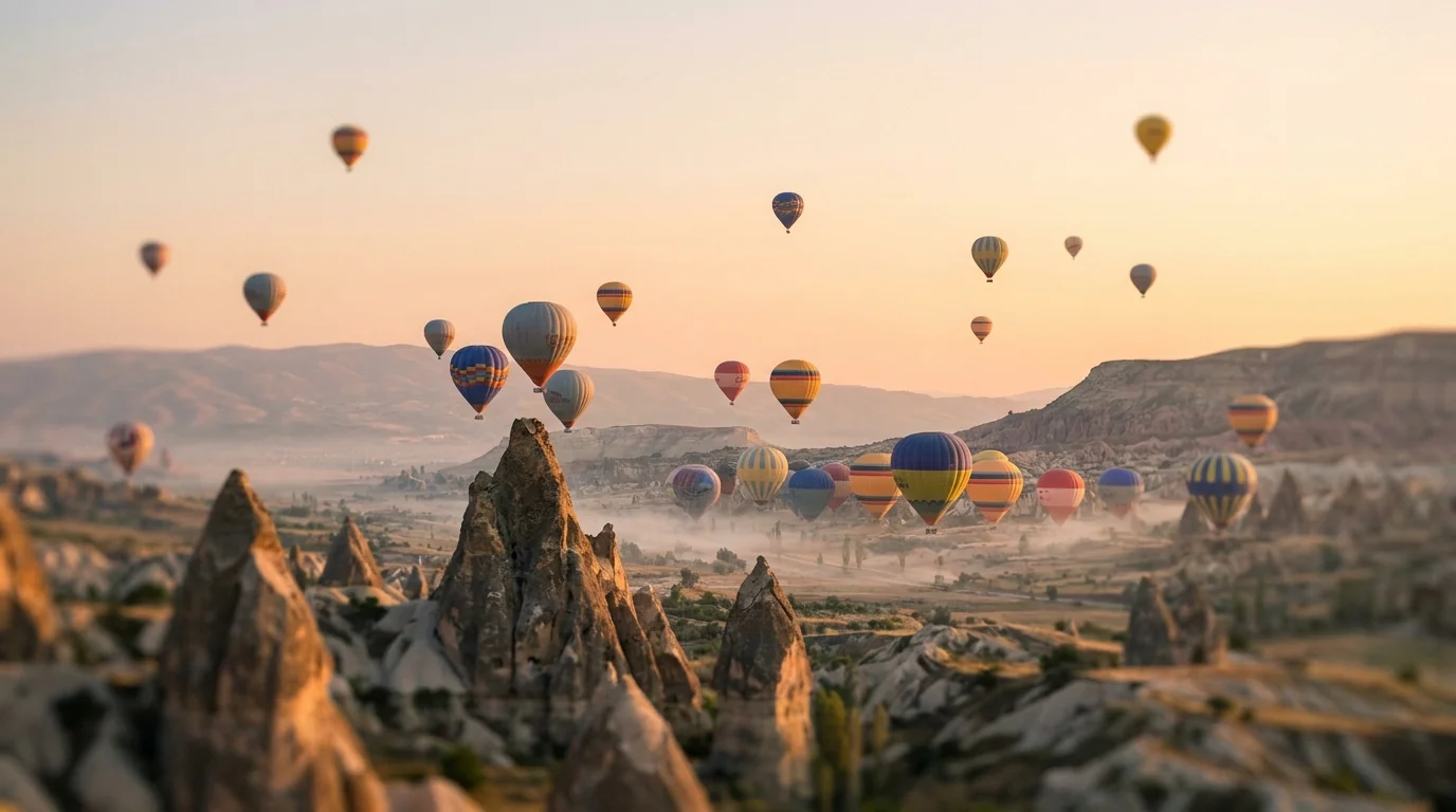 Каппадокия на рассвете